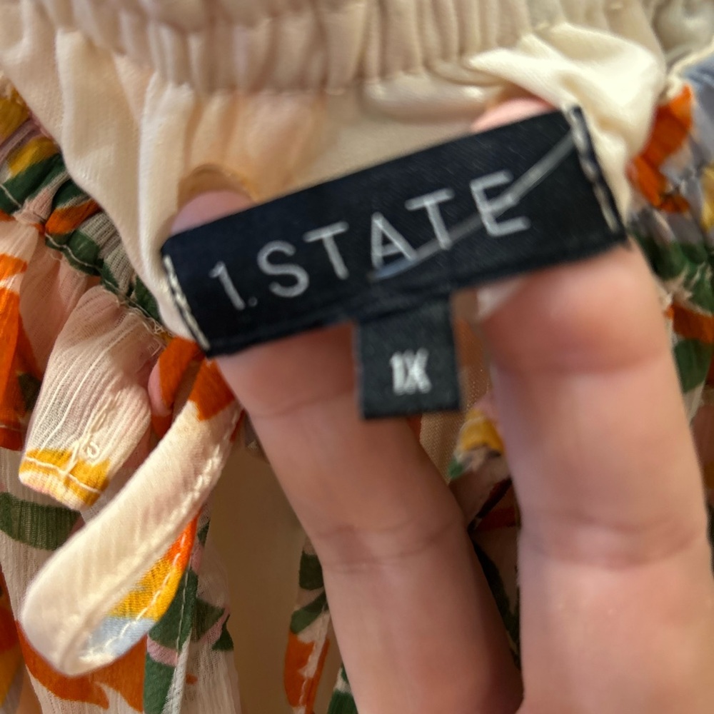 1. State Vibrant Floral Midi Dress - Picture 2 of 2